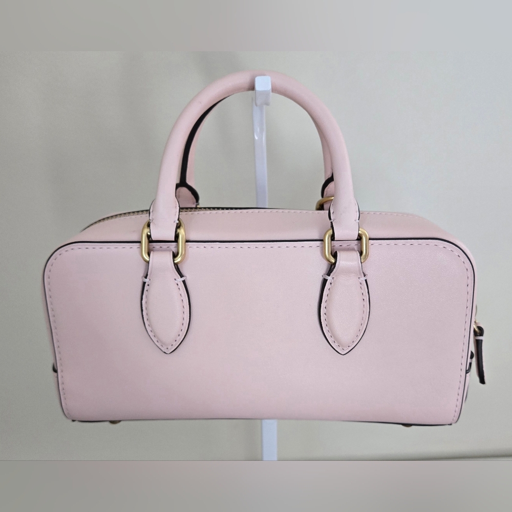 Coach Blush Bowery Satchel 22 - Picture 4 of 11